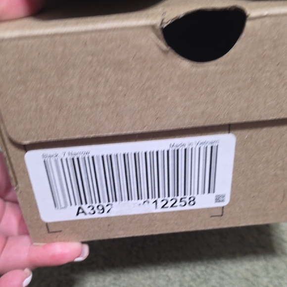 Clarks Women's Black Perforated Loafers - Picture 6 of 7